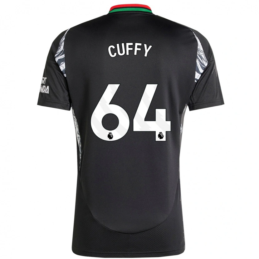 Danxen Mujer Camiseta Brooke Norton Cuffy #64 Negro 2ª Equipación 2024/25 La Camisa México