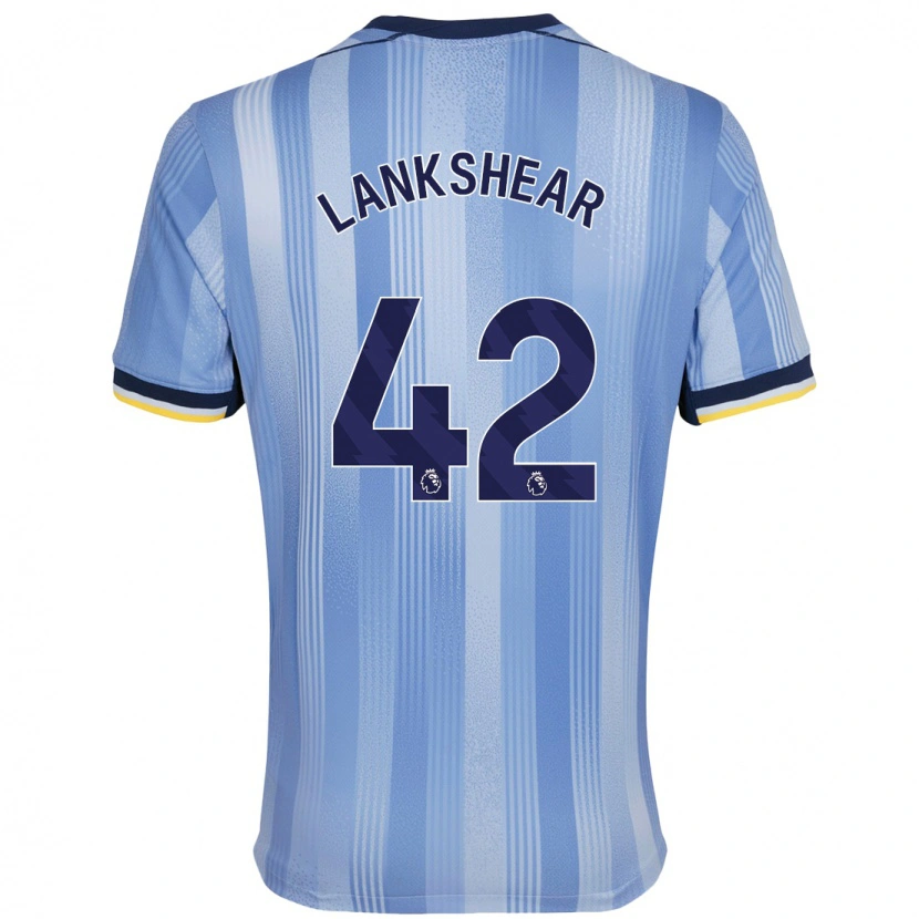 Danxen Mujer Camiseta Will Lankshear #42 Azul Claro 2ª Equipación 2024/25 La Camisa México