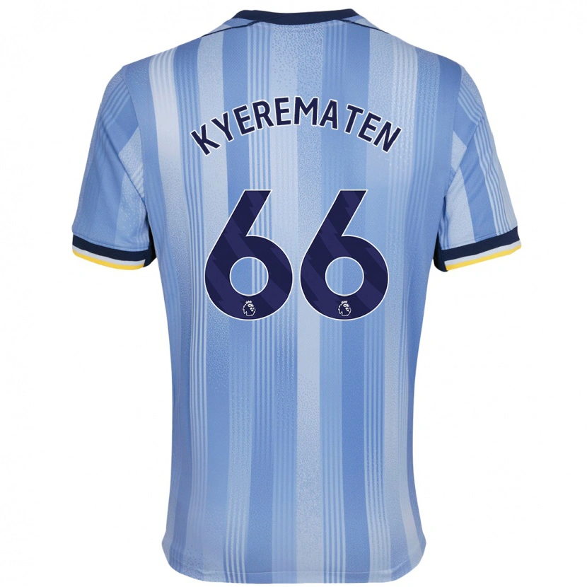 Danxen Mujer Camiseta Rio Kyerematen #66 Azul Claro 2ª Equipación 2024/25 La Camisa México
