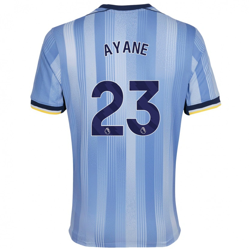 Danxen Mujer Camiseta Rosella Ayane #23 Azul Claro 2ª Equipación 2024/25 La Camisa México
