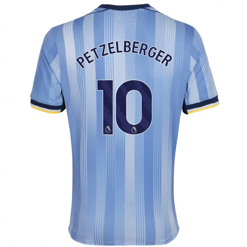 Danxen Mujer Camiseta Ramona Petzelberger #10 Azul Claro 2ª Equipación 2024/25 La Camisa México