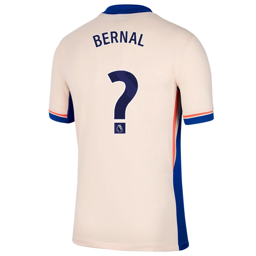 Danxen Mujer Camiseta Freddy Bernal #0 Beige Claro 2ª Equipación 2024/25 La Camisa México
