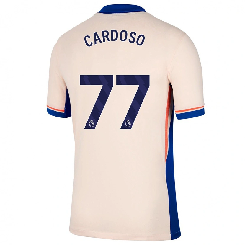 Danxen Mujer Camiseta Leo Cardoso #77 Beige Claro 2ª Equipación 2024/25 La Camisa México