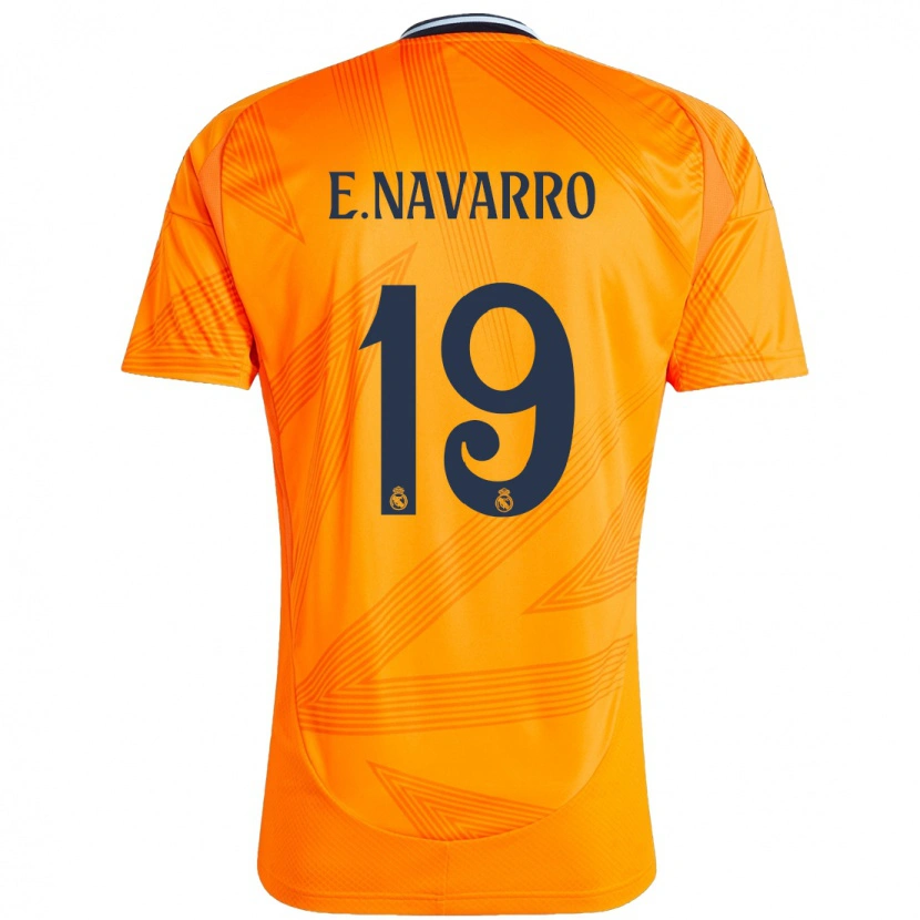 Danxen Mujer Camiseta Eva Navarro #19 Naranja 2ª Equipación 2024/25 La Camisa México
