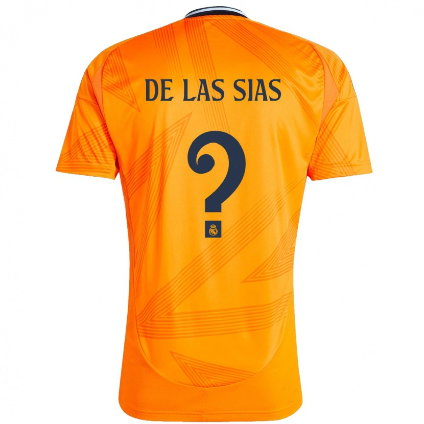 Danxen Mujer Camiseta Marcos De Las Sias #0 Naranja 2ª Equipación 2024/25 La Camisa México