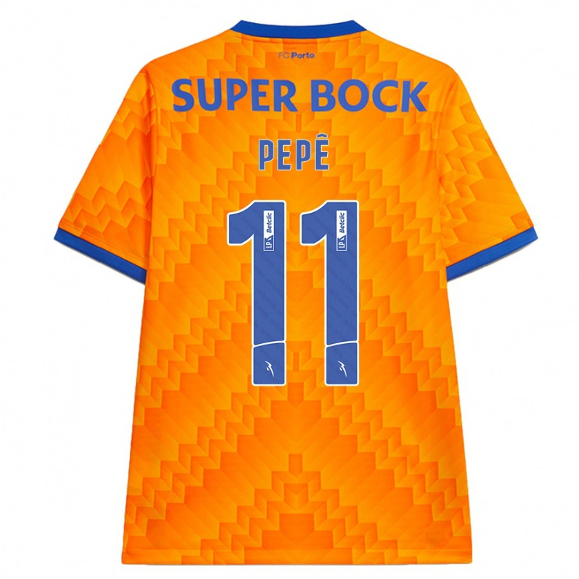 Danxen Mujer Camiseta Pepê #11 Naranja 2ª Equipación 2024/25 La Camisa México