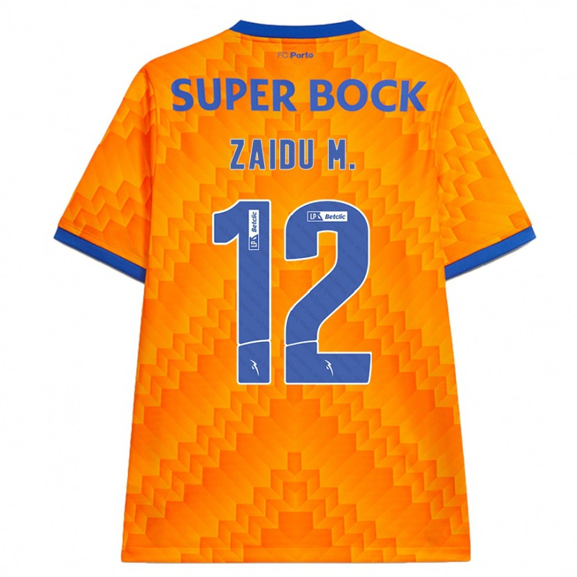 Danxen Mujer Camiseta Zaidu #12 Naranja 2ª Equipación 2024/25 La Camisa México