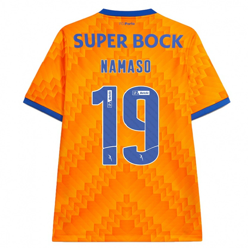 Danxen Mujer Camiseta Danny Namaso #19 Naranja 2ª Equipación 2024/25 La Camisa México