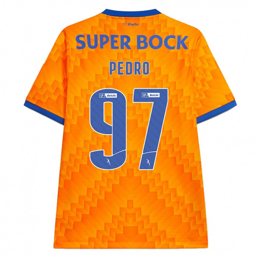 Danxen Mujer Camiseta Zé Pedro #97 Naranja 2ª Equipación 2024/25 La Camisa México