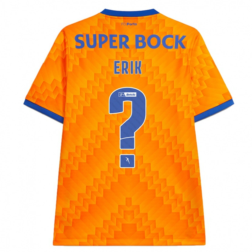 Danxen Mujer Camiseta Erik #0 Naranja 2ª Equipación 2024/25 La Camisa México