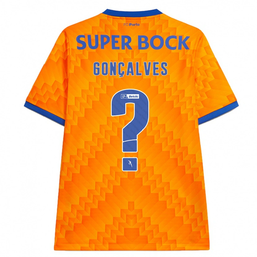 Danxen Mujer Camiseta Martim Gonçalves #0 Naranja 2ª Equipación 2024/25 La Camisa México