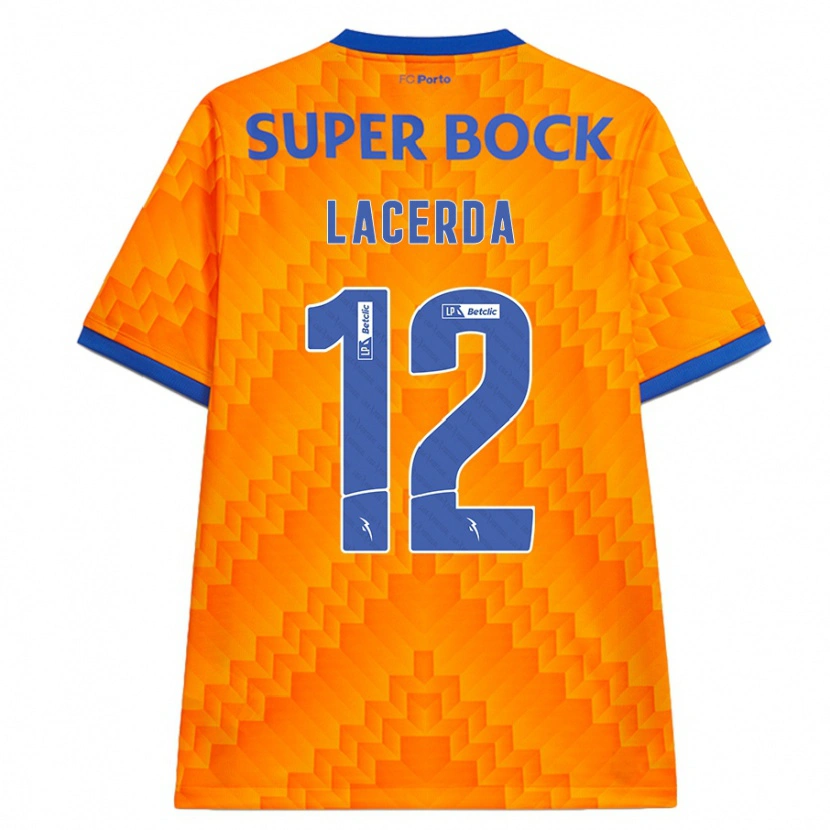 Danxen Mujer Camiseta Lacerda #12 Naranja 2ª Equipación 2024/25 La Camisa México