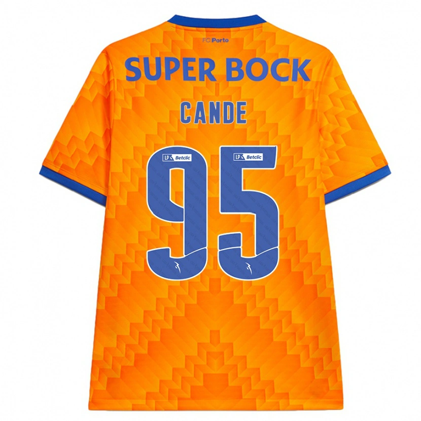 Danxen Mujer Camiseta Anhá Cande #95 Naranja 2ª Equipación 2024/25 La Camisa México