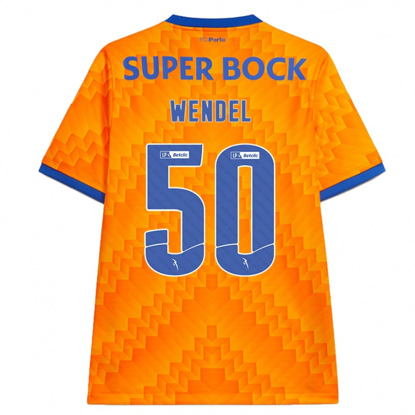 Danxen Mujer Camiseta Wendel #50 Naranja 2ª Equipación 2024/25 La Camisa México