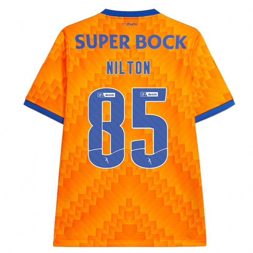 Danxen Mujer Camiseta Nilton #85 Naranja 2ª Equipación 2024/25 La Camisa México