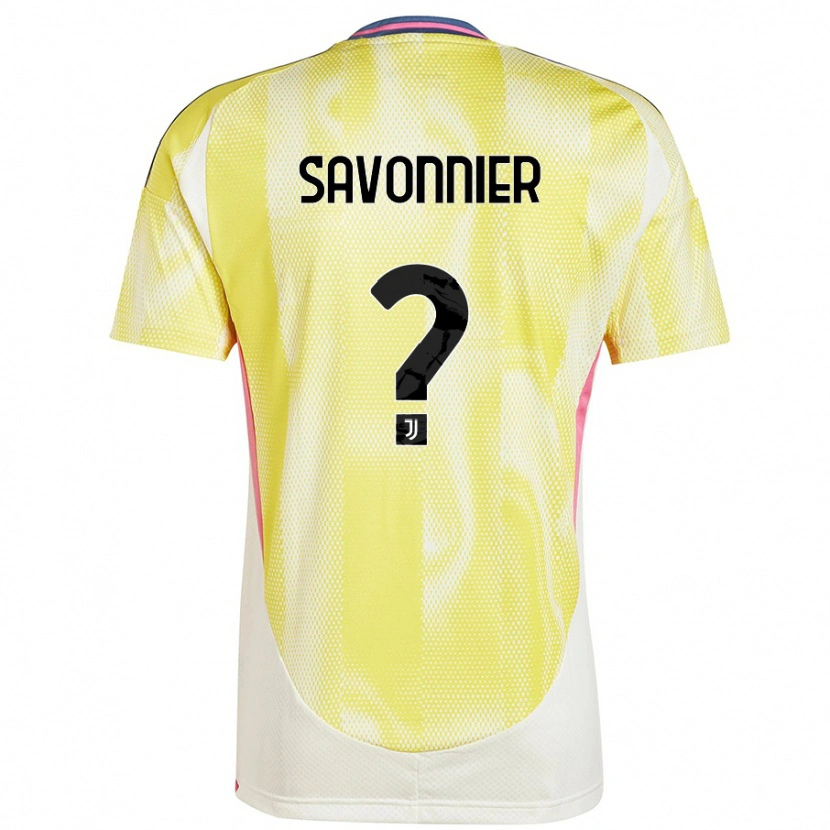 Danxen Mujer Camiseta Nelson Savonnier #0 Amarillo Solar 2ª Equipación 2024/25 La Camisa México