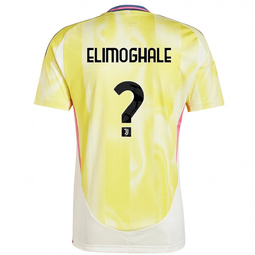Danxen Mujer Camiseta Destiny Elimoghale #0 Amarillo Solar 2ª Equipación 2024/25 La Camisa México