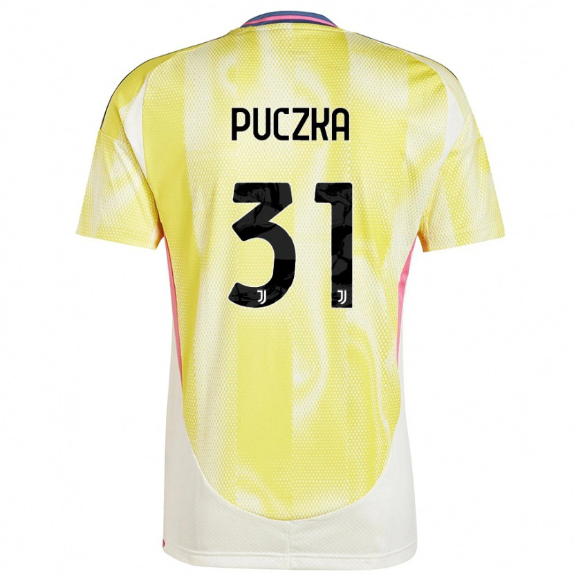 Danxen Mujer Camiseta David Puczka #31 Amarillo Solar 2ª Equipación 2024/25 La Camisa México