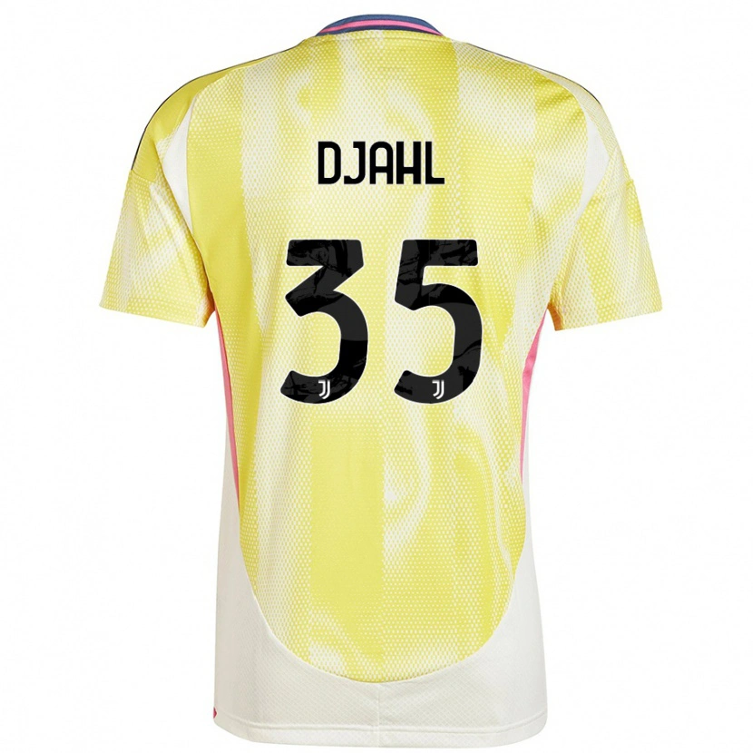 Danxen Mujer Camiseta Rayan Djahl #35 Amarillo Solar 2ª Equipación 2024/25 La Camisa México