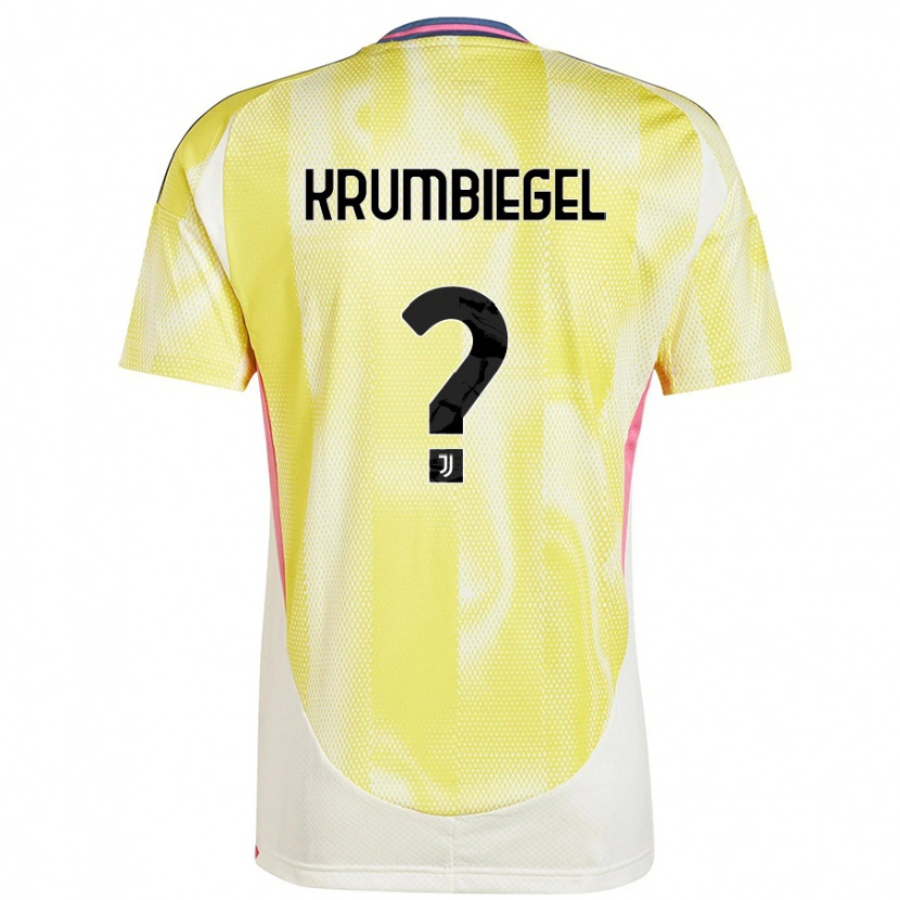 Danxen Mujer Camiseta Paulina Krumbiegel #0 Amarillo Solar 2ª Equipación 2024/25 La Camisa México