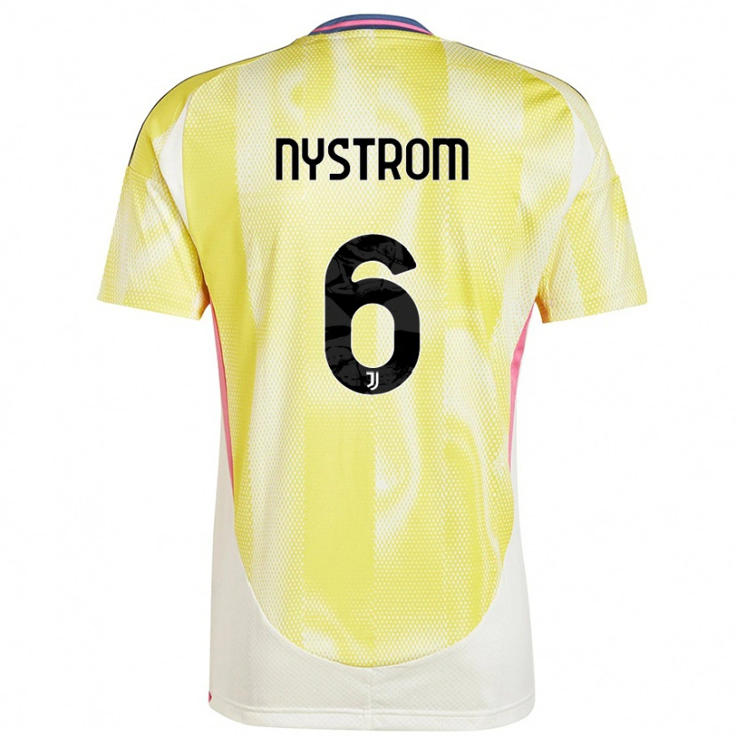 Danxen Mujer Camiseta Paulina Nyström #6 Amarillo Solar 2ª Equipación 2024/25 La Camisa México