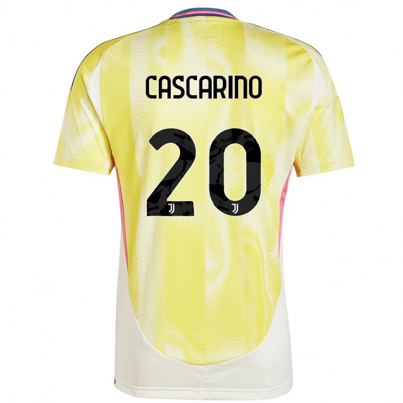 Danxen Mujer Camiseta Estelle Cascarino #20 Amarillo Solar 2ª Equipación 2024/25 La Camisa México