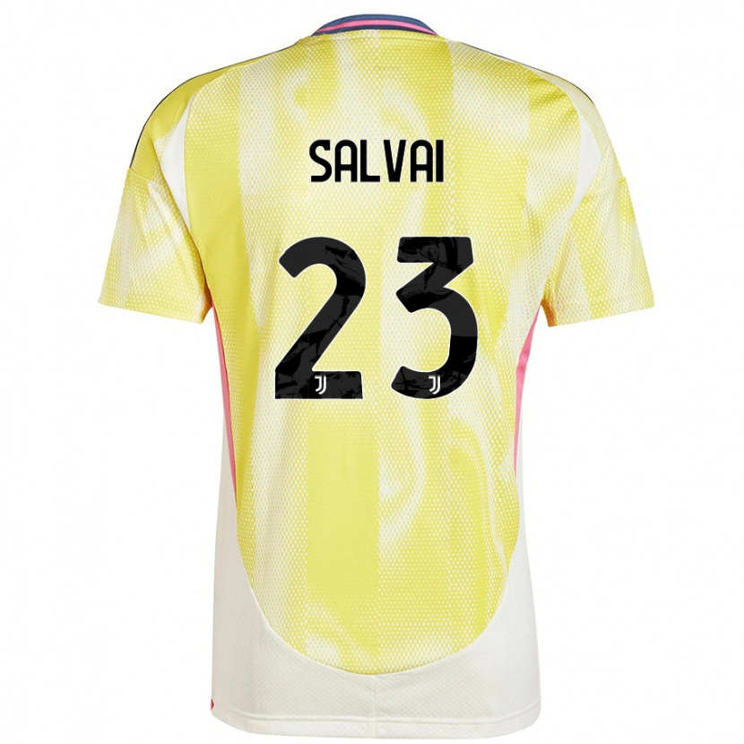 Danxen Mujer Camiseta Cecilia Salvai #23 Amarillo Solar 2ª Equipación 2024/25 La Camisa México