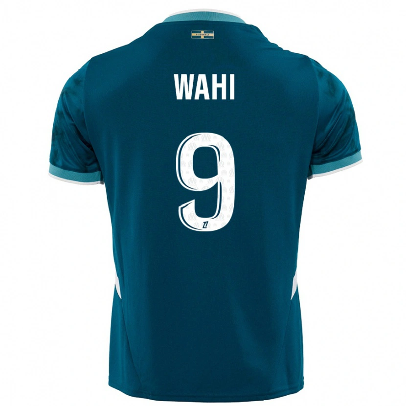 Danxen Mujer Camiseta Elye Wahi #9 Azul Turquesa 2ª Equipación 2024/25 La Camisa México