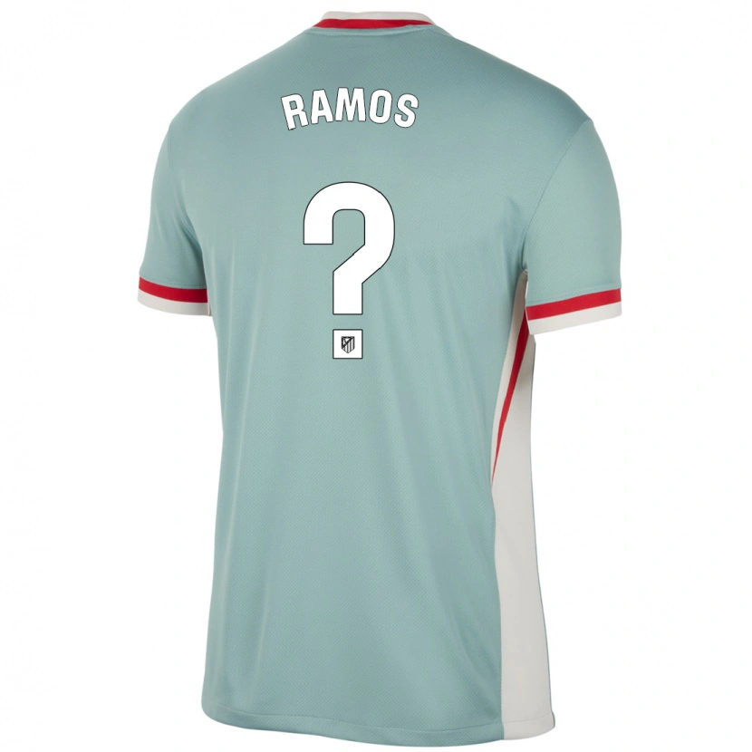 Danxen Mujer Camiseta Yeremaiah Ramos #0 Beige Claro Azul 2ª Equipación 2024/25 La Camisa México