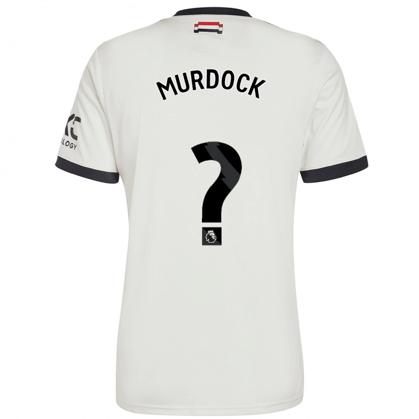 Danxen Mujer Camiseta Will Murdock #0 Blanquecino Equipación Tercera 2024/25 La Camisa México