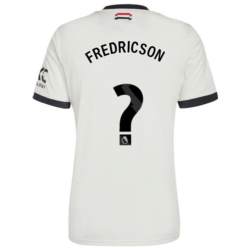 Danxen Mujer Camiseta Tyler Fredricson #0 Blanquecino Equipación Tercera 2024/25 La Camisa México