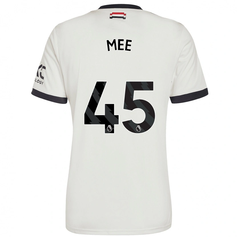 Danxen Mujer Camiseta Dermot Mee #45 Blanquecino Equipación Tercera 2024/25 La Camisa México