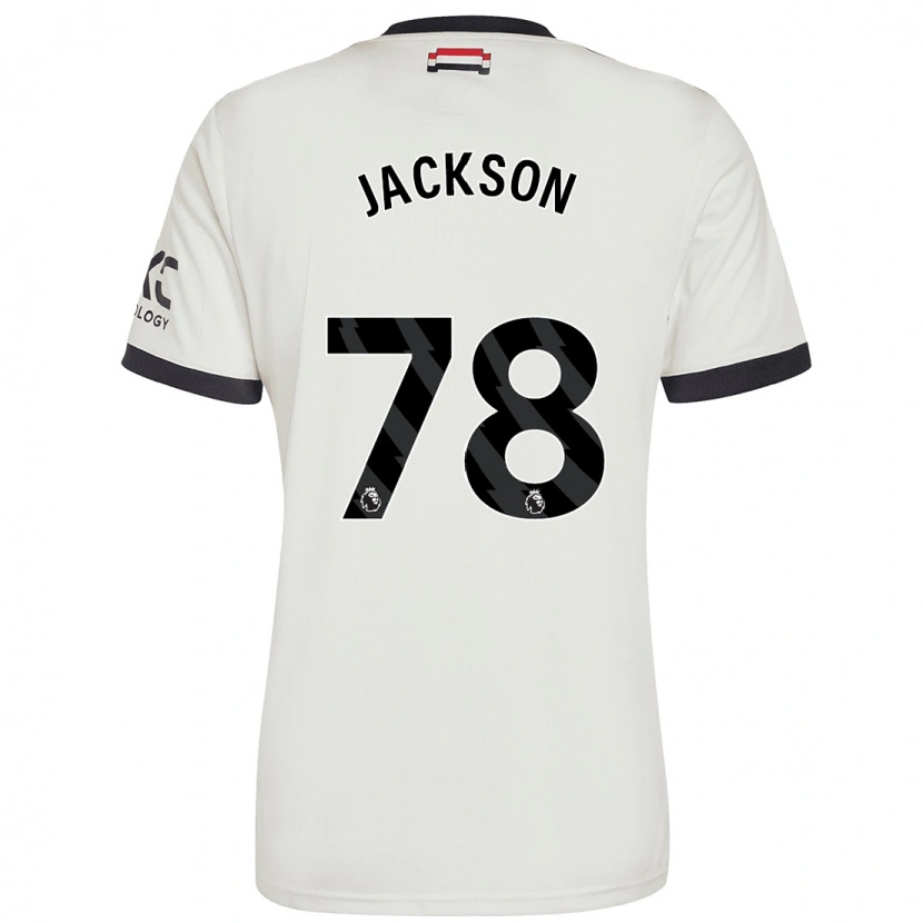 Danxen Mujer Camiseta Louis Jackson #78 Blanquecino Equipación Tercera 2024/25 La Camisa México