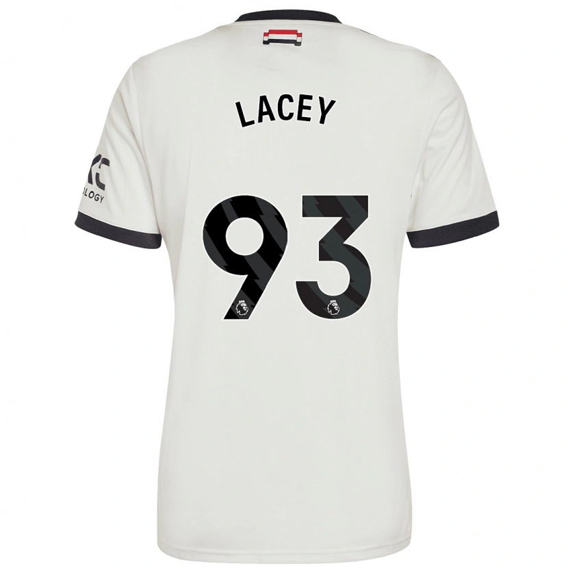 Danxen Mujer Camiseta Shea Lacey #93 Blanquecino Equipación Tercera 2024/25 La Camisa México