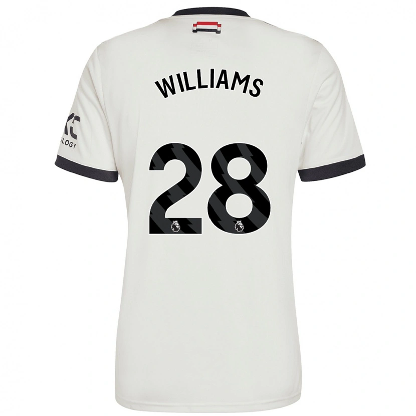 Danxen Mujer Camiseta Rachel Williams #28 Blanquecino Equipación Tercera 2024/25 La Camisa México
