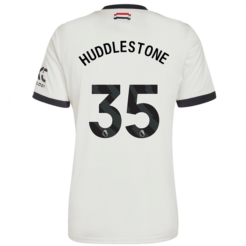 Danxen Mujer Camiseta Tom Huddlestone #35 Blanquecino Equipación Tercera 2024/25 La Camisa México