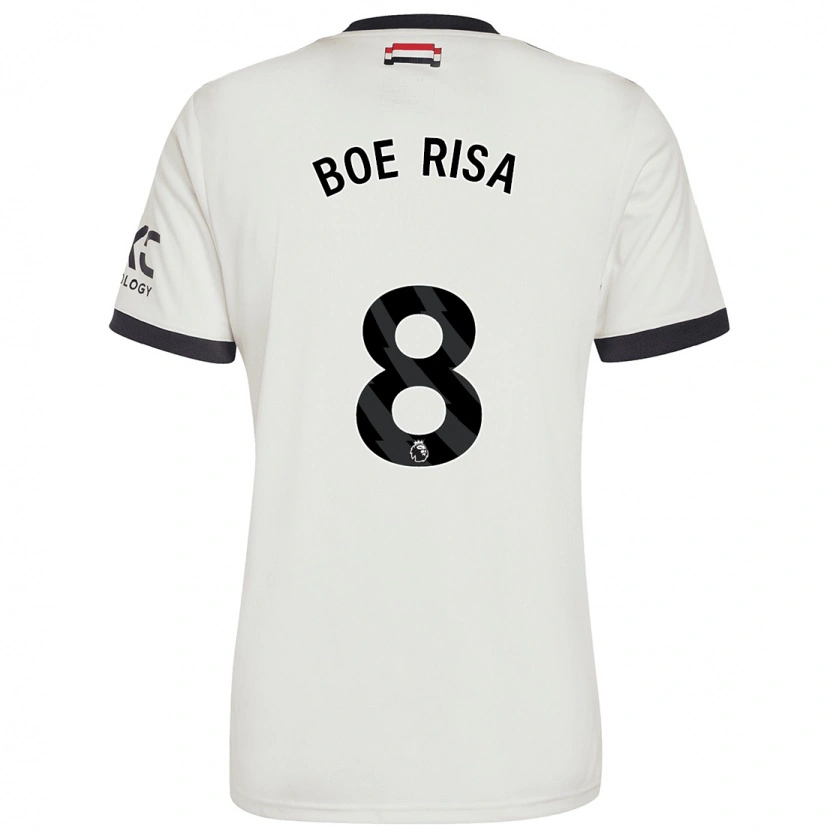 Danxen Mujer Camiseta Vilde Boe Risa #8 Blanquecino Equipación Tercera 2024/25 La Camisa México