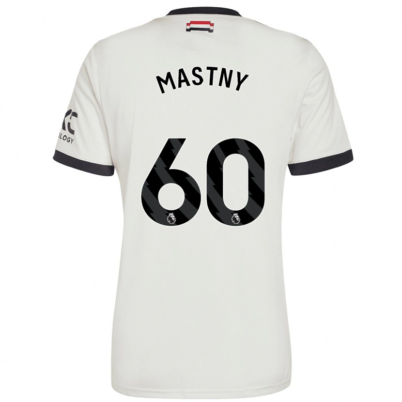 Danxen Mujer Camiseta Ondrej Mastny #60 Blanquecino Equipación Tercera 2024/25 La Camisa México