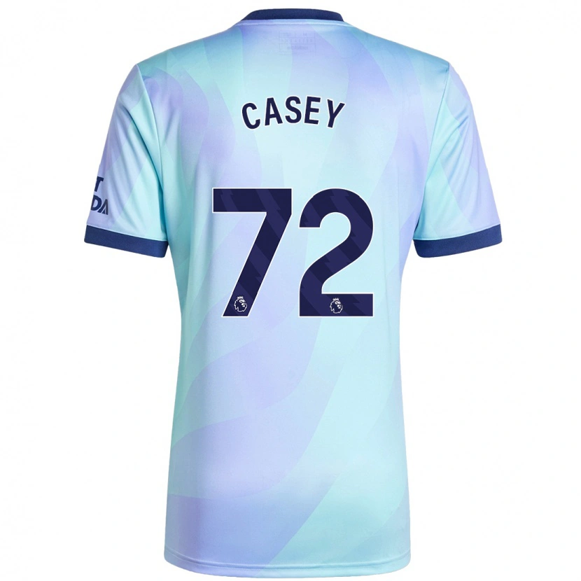 Danxen Mujer Camiseta Dan Casey #72 Agua Equipación Tercera 2024/25 La Camisa México