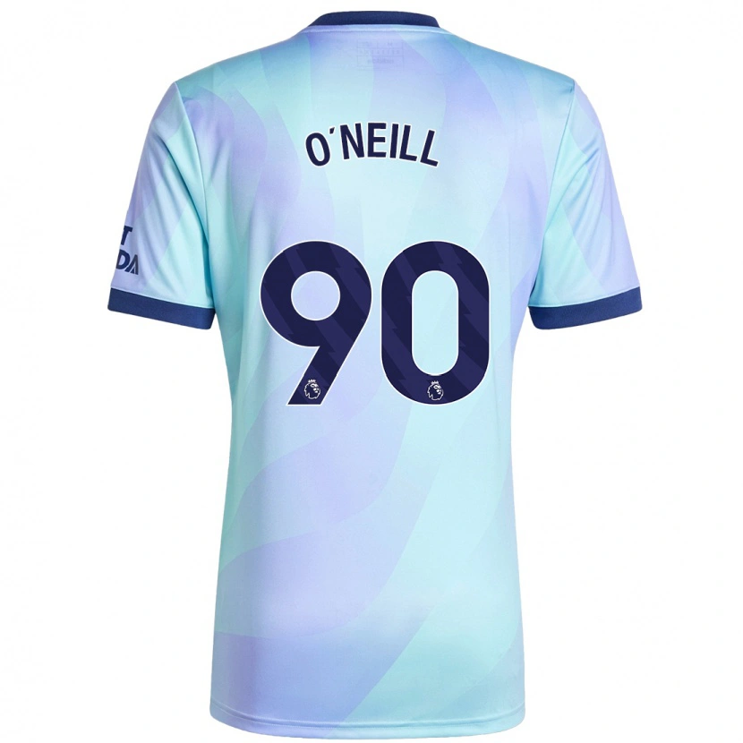 Danxen Mujer Camiseta Ceadach O'neill #90 Agua Equipación Tercera 2024/25 La Camisa México