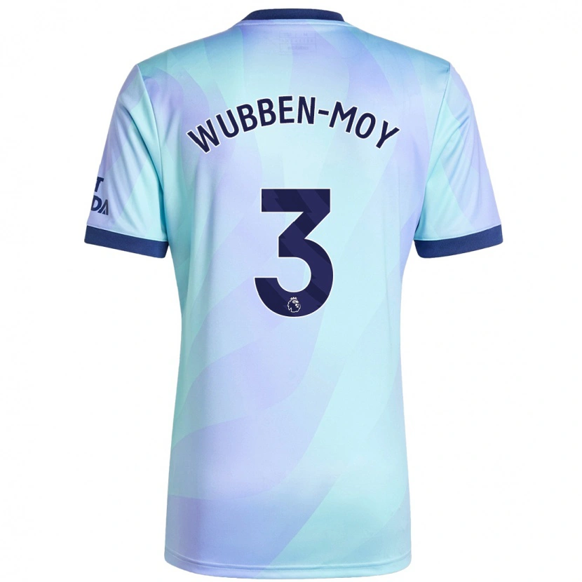 Danxen Mujer Camiseta Lotte Wubben-Moy #3 Agua Equipación Tercera 2024/25 La Camisa México