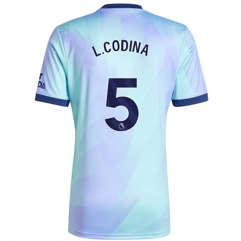 Danxen Mujer Camiseta Laia Codina #5 Agua Equipación Tercera 2024/25 La Camisa México