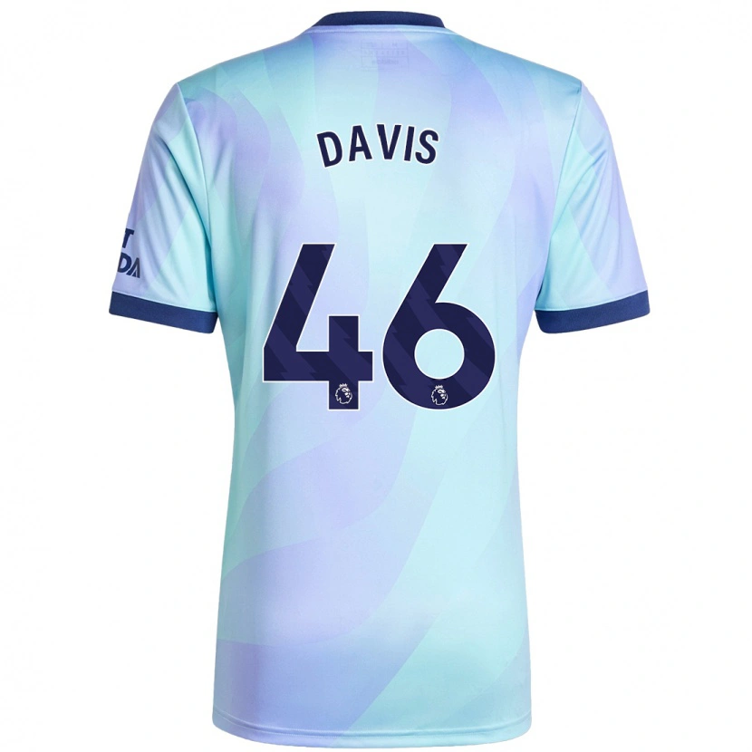 Danxen Mujer Camiseta Timi Davis #46 Agua Equipación Tercera 2024/25 La Camisa México