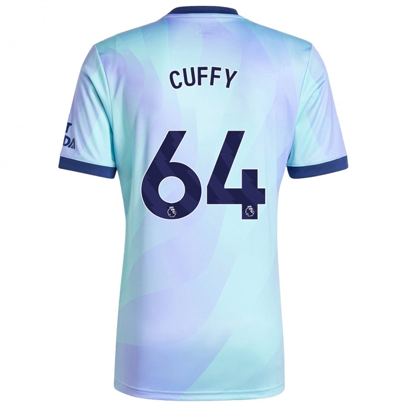 Danxen Mujer Camiseta Brooke Norton Cuffy #64 Agua Equipación Tercera 2024/25 La Camisa México