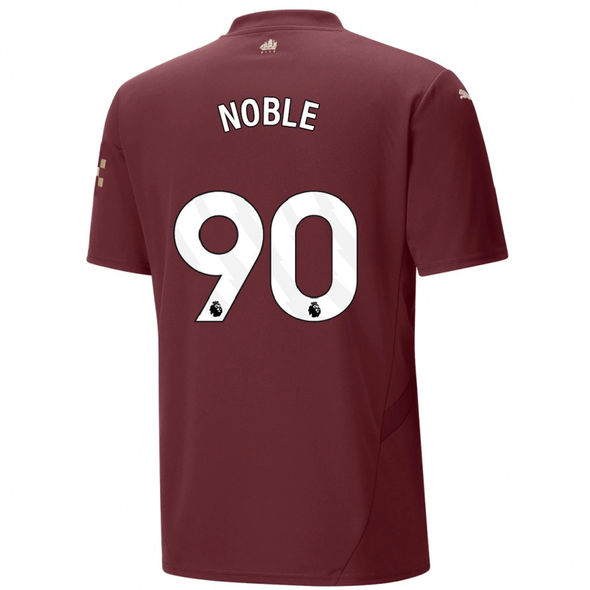 Danxen Mujer Camiseta Kian Noble #90 Granate Equipación Tercera 2024/25 La Camisa México