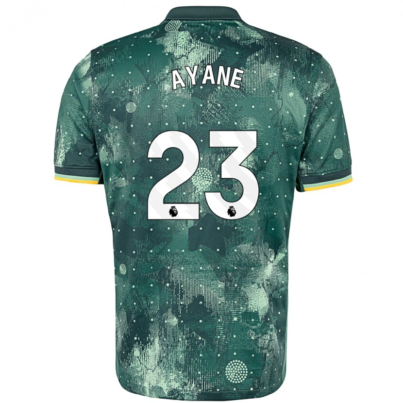 Danxen Mujer Camiseta Rosella Ayane #23 Verde Menta Equipación Tercera 2024/25 La Camisa México