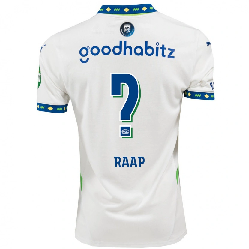 Danxen Mujer Camiseta Yiandro Raap #0 Blanco Azul Oscuro Equipación Tercera 2024/25 La Camisa México