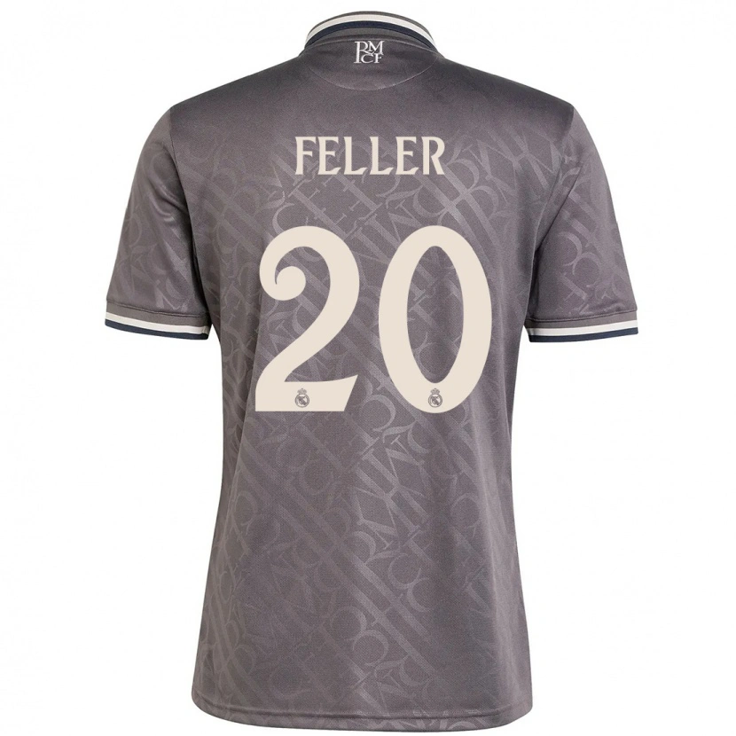 Danxen Mujer Camiseta Naomie Feller #20 Carbón Equipación Tercera 2024/25 La Camisa México