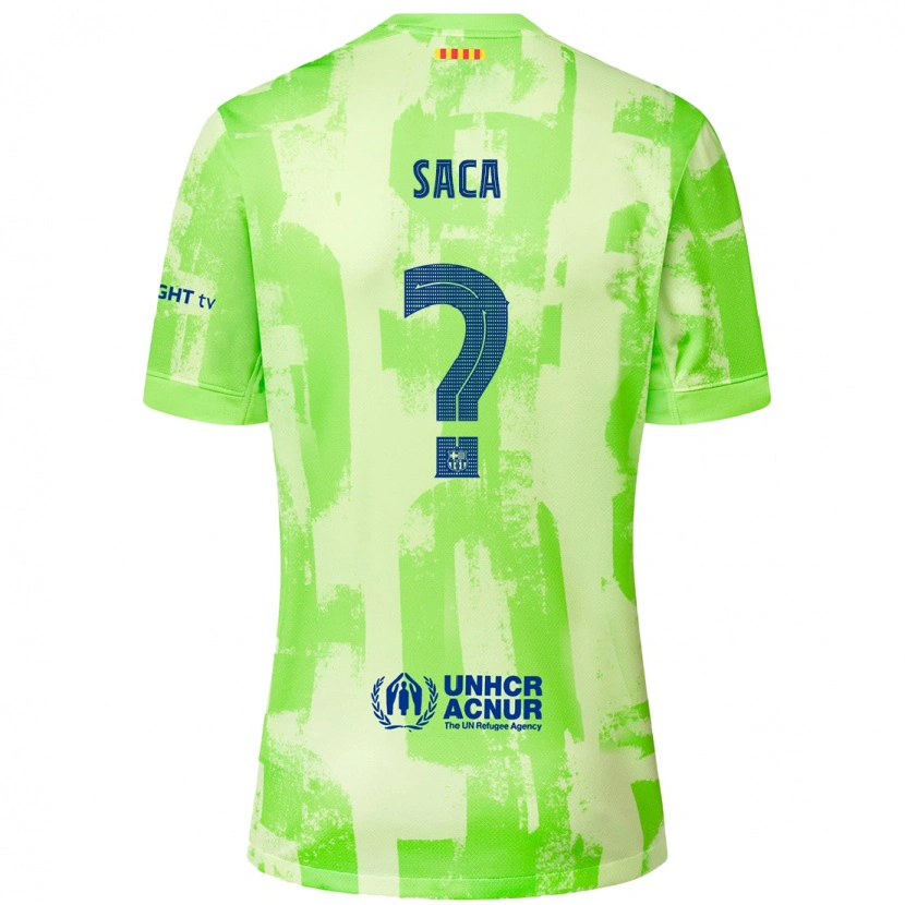 Danxen Mujer Camiseta Leo Saca #0 Lima Equipación Tercera 2024/25 La Camisa México