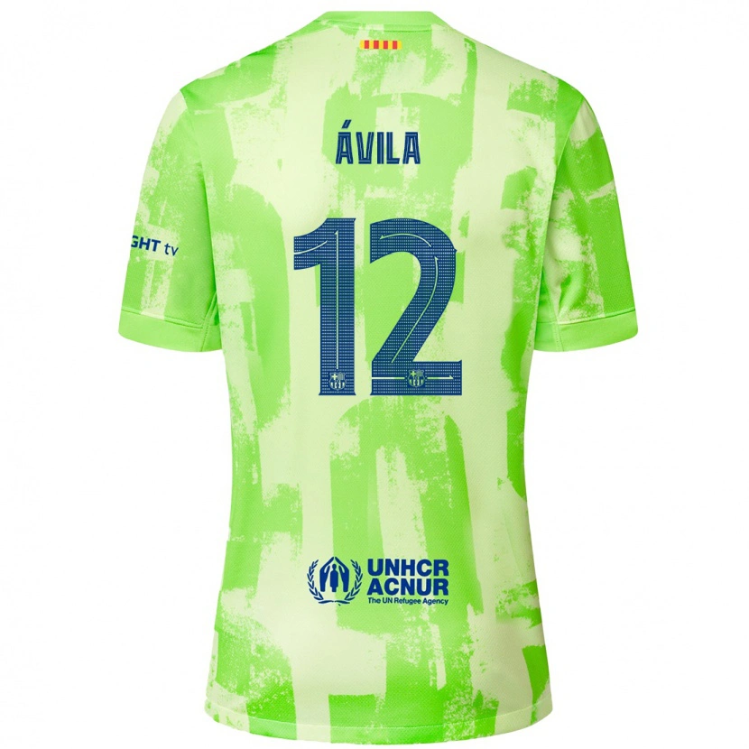 Danxen Mujer Camiseta Dani Ávila #12 Lima Equipación Tercera 2024/25 La Camisa México